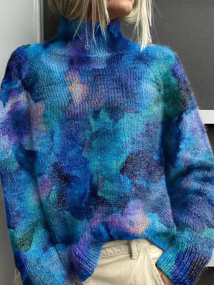 Vanessa | Jersey de cuello alto cálido y elegante