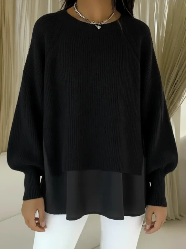 Gabriela | Jersey de punto en capas