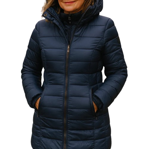 Leticia | Chaqueta larga de plumón