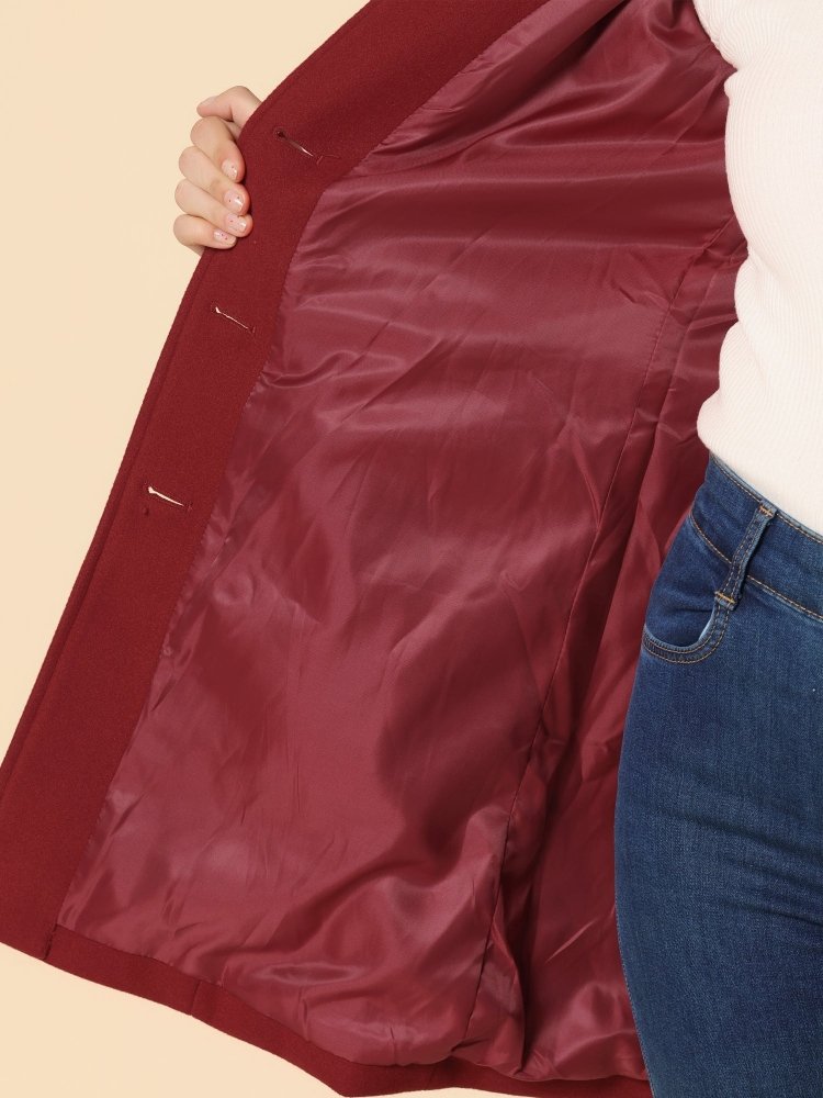 Silvia | Abrigo de invierno para mujer con botones